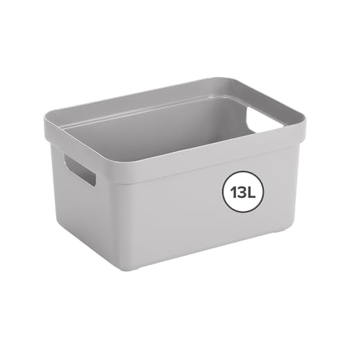 Sunware Sigma Home Storage Box, Light Grey, One Size