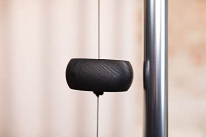 Moon Meditation Chime for Relaxing Sound Healing, 2-YEAR WARRANTY - color: Silver, size: Large, style: Single