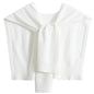 WaJuemy Sweater Shawl Wraps for Women Sweater Knitted Knotted Shawls Travel Casual Scarf Cape Shoulder Tops Fashion Wrap - color: White