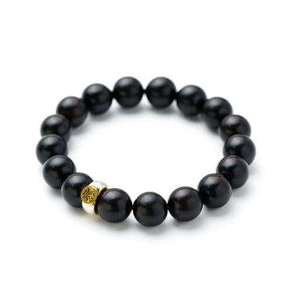 wooden bead bracelets for women Stretch Adjustable Black Beaded Bracelet for Men Women Friends Sister