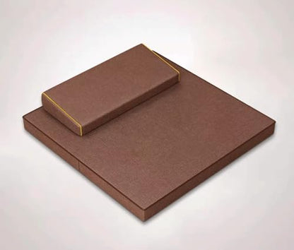 Meditation Mats, Meditation Meditation Mats, Futons, Household Folding, Thickened Fabrics, Coconut Palm, Kneeling Mats(Size:60x60cm(24x24inch),Color:Brown-1) - color: Brown-1, size: 60x60cm(24x24inch)