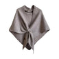 Women's Solid Color Shawl - Pashmina Shawl Wraps Women Knitted Shawls and Wraps Cardigan Cape Wool Sweater Shawl Scar - color: #06