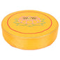 Garneck Meditation Floor Pillow Yellow Floral Seat Cushion Thick Small Zabuton Cushion for Sitting Yoga and Buddhist Worship Floor Mat