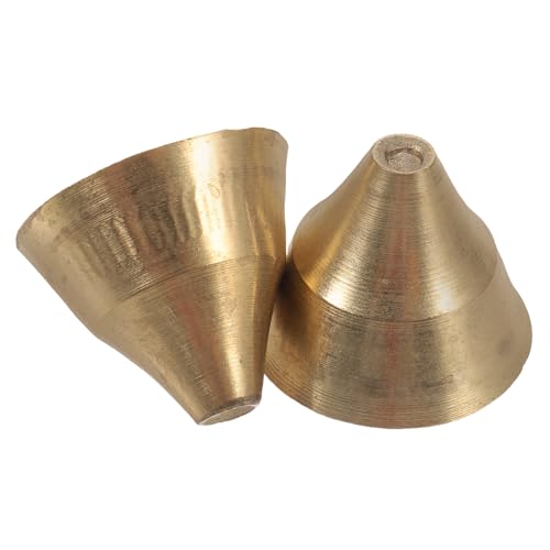 Hemobllo 10pcs Vintage Copper Rhythm Hand Bell Percussion Instrument for Meditation Ethnic Style Tingsha Bell and Versatile Musical Tool for Music Enthusiasts