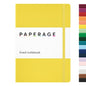 PAPERAGE Lined Journal Notebook, Hardcover Journal for Women & Men, 160 Pages, (5.6 in x 8 in), College Ruled Journaling Notebook for Work, School Supplies & Note Taking, (Yellow) - color: Yellow, style: A. Lined