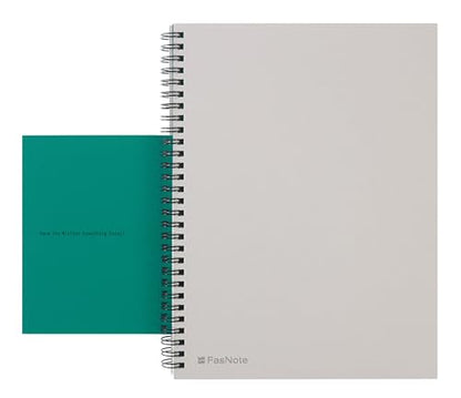 Blank Spiral Notebook 10.12 in x 7.36 in(B5), 160 Pages Blank Paper, Notebook for Sketching, Writing & Study (Emerald) - color: Emerald