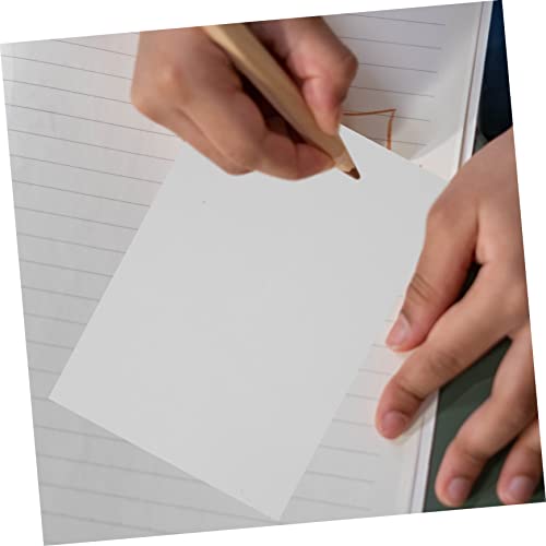 ARTIBETTER 100pcs Blank Word Cards Simple Stylish Diy Cards for Daily Use Messaging Plans Inspiration Lightweight and Compact