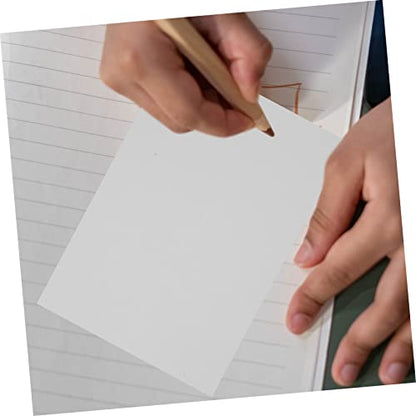ARTIBETTER 100pcs Blank Word Cards Simple Stylish Diy Cards for Daily Use Messaging Plans Inspiration Lightweight and Compact