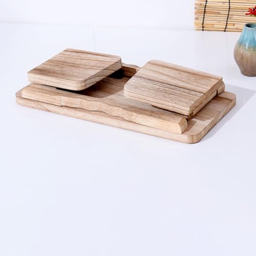 Multi-Functional Kneeling Stool Wooden Meditation Bench Zen Stool Non-Slip