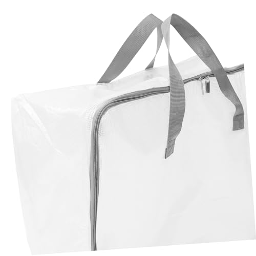 VALICLUD Pvc Polyester Storage Bag Bedding Storage Bags Handles for Closet Camping