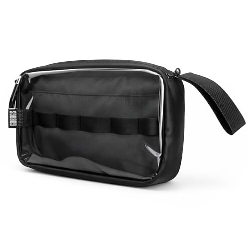 NEO Production Zipper Bags - Electronics & Camera Accessories Bag - Cable organizer, Gear Accessory Pouch, Travel Camera Essentials (Small, Black) - size: Small