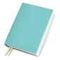 Thick Blank Journal Notebook400Pages Sketch Book Blank Journal Unlined No Lines Soft Leather Cover A6 (3.9 × 5.5) Journal Leather Notepad Drawing Book Memo Writing Sketch Pad Diary Notebook - color: Light Cyan-400 Page
