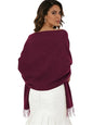 Sumolux Scarf for Women Pashmina Shawls Wraps for Evening Dresses Wedding Bridesmaid Gifts Winter Warm Soft Scarves - color: Wine Red