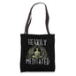 Heavily zen Meditated Funny Meditation Yoga Tote Bag