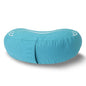 Meditation Cushion, Buckwheat Filling, Washable Organic Cotton Cover, Carry Handle, Mindful Comfort, Reduce Tailbone Pressure & Improve Posture Cyan - color: Cyan