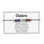 tenghong2021 Chakra Crystal Beaded Bracelet with Wish Card Adjustable Spiritual Anxiety Stone Beads Braide String Bracelet Yoga Meditation for Women Men Jewelry Birthday Gifts - style: Chakra