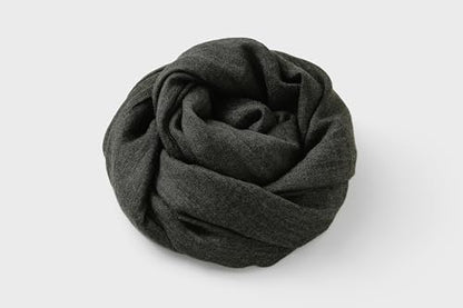 Pashmina Shawl Party Wraps Evening Dress Bridesmaid Long Cotton Scarves for Wedding - color: Black Grey 19