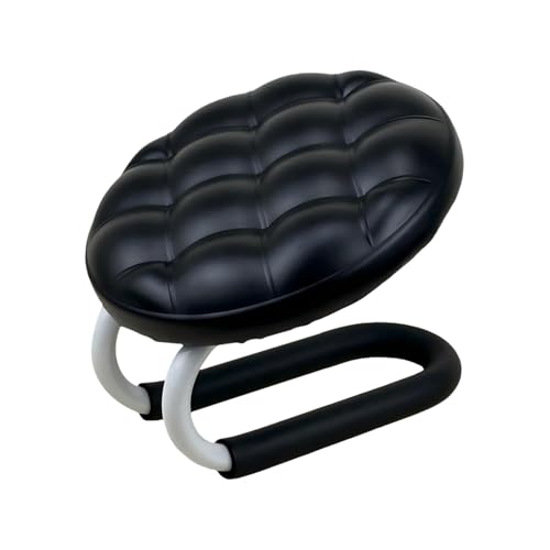 Mindfulness Meditation Stool - Prayer Kneeler Seat, Soft Sturdy Cushion Design, Comfortable Portable Support, Lightweight Easy Carry Function, Excellent Relaxation Tool, Ideal Office Zen Use - color: Black