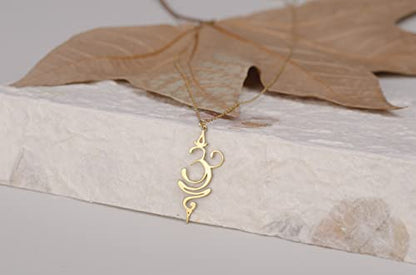 Handmade Breathe Necklace - 925 Sterling Silver Breathe Necklace - Yoga Jewelry - Yoga Necklace - Necklace For Women - Gift For Women - color: Silver