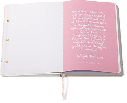 WORLD TRAVELER Dayna Lee Collection “Finding Joy” Inspirational Guided Gratitude Journal, Flexi Hardcover, A5 (5.75-x-8.25-inch - 256 Pages)