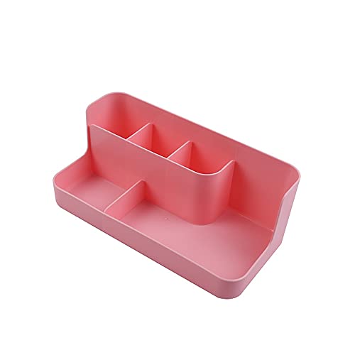 Storage Containers Storage Box Makeup Organizer Box Jewelry Container Make Up Case Cosmetic Office Boxes Make Up Container Boxes Boxes (Color : Pink) - color: Pink