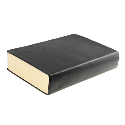 RUIXIA Blank Page A5 Notebook Super Thick 240 Sheets Sketch Book with PU Leather Cover 100GSM Paper Notepad No Lines Journal Drawing Memo Writing Pad Diary for Study Working Travelling, Black Gold - color: Black with Gold Edge