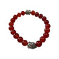 VIE Buddha Bracelet - style: Red Carnelian