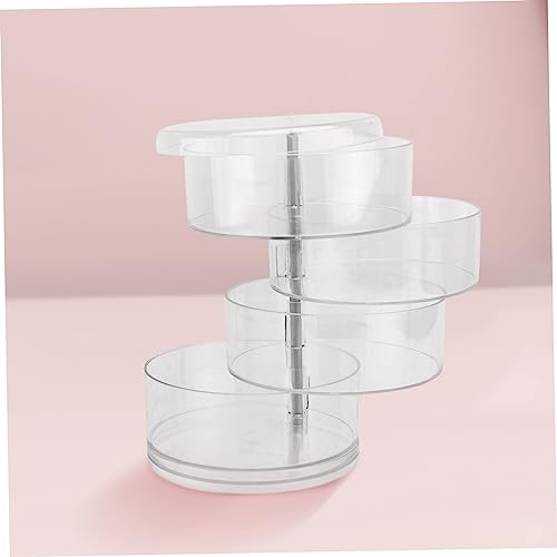 COLLBATH 2pcs Rotatable Multi Cord Organizer Boxes for Efficient Jewelry Storage and Quick Access Sturdy and Lightweight Design