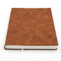 Large Thick Journal Notebook, Lined Papers, A4 8.4x11.4 inches, 416 Pages, Soft Faux Leather Cover (Brown, Ruled) - color: Brown, Ruled, 416Pages