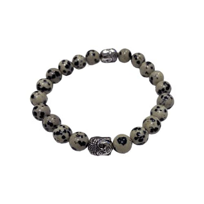 VIE Buddha Bracelet - style: Dalmatian