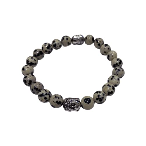 VIE Buddha Bracelet - style: Dalmatian