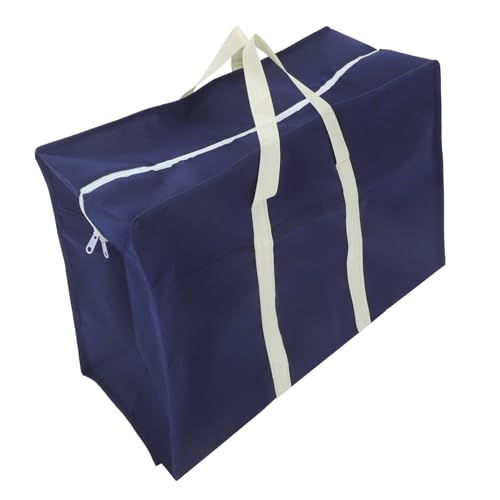Folding Large Storage Bag Durable Non Woven Clothes Container for Household Sundries Travel Tote for Moving and Organizing Comforters Quilts and More