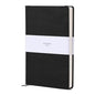 Plexon Dotted Journal Notebook, Notebook Journal 160 Pages, Dotted Notebook Medium 5.7 inches x 8 inches, 120 GSM Thick Paper, Black, Hardcover - color: Black, style: Dotted