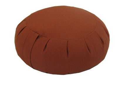 Buckwheat Zafu and Zabuton Meditation Cushion Set (2pc) - color: Clay