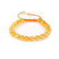 AD Beads Unisex 8mm Gemstone Bracelets Healing Macrame Adjustable 7-9 Inches || wear this healing natural gemstone bracelet help to erase your pain and fear || recover your energy||| - color: Citrine Crystal