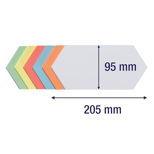 5 Star Assorted Prompt Cards Rhombus 9.5 x 20.5 cm 130 g/m² Pack of 250