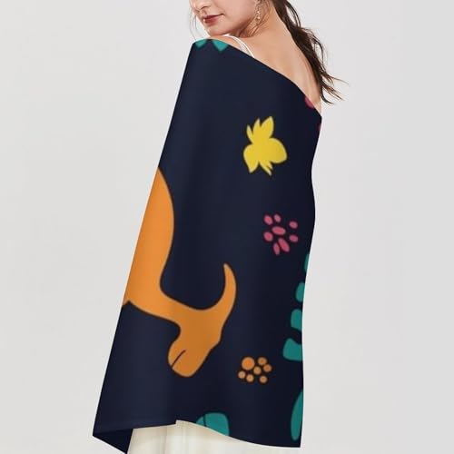 Big Oversized Long Scarves Pashmina Shawl Wrap Women gifts - color: Picture (656)