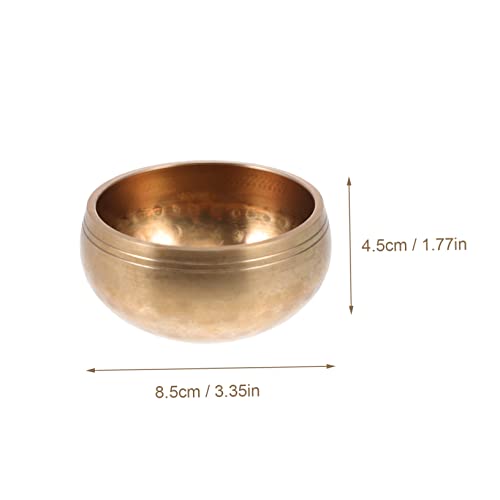 1Set Professional Meditation Singing Bowl with Stick and Gasket for Healing Music for Yoga and
