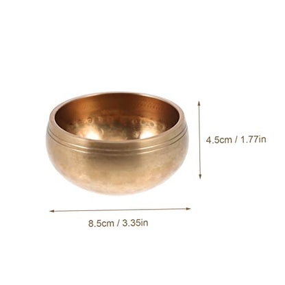 1Set Professional Meditation Singing Bowl with Stick and Gasket for Healing Music for Yoga and