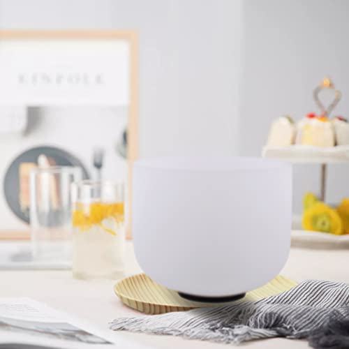 7inch 8inch 9inch Crystal singing bowls set sound bowl for healing Mindfulness, Meditation, Yoga, Spiritual and Body Healing Chakra Bowl (7C+8F+9G, 7inch+8inch+9inch with Travel bag) - color: 7C+8F+9G, size: 7 inch + 8 inch + 9 inch with Travel Bag