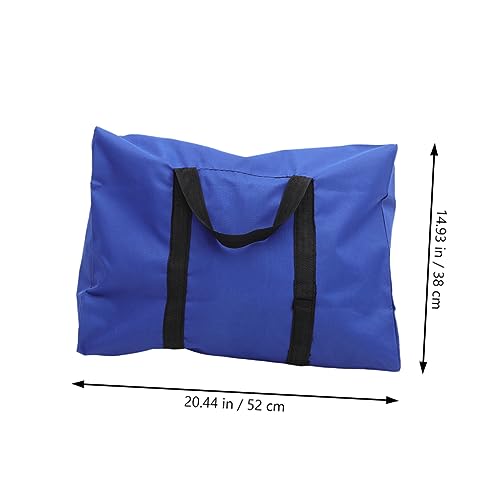 2pcs Heavy Duty Oxford Cloth Storage Bag for Clothes and Quilts Portable Moving Organizer Zipper for Home Storage and Travel