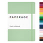 PAPERAGE Lined Journal Notebook, Hardcover Journal for Women & Men, 160 Pages, (5.6 in x 8 in), College Ruled Journaling Notebook for Work, School Supplies & Note Taking, (Sage Green) - color: Sage Green, style: A. Lined