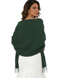 Sumolux Scarf for Women Pashmina Shawls Wraps for Evening Dresses Wedding Bridesmaid Gifts Winter Warm Soft Scarves - color: Dark Green