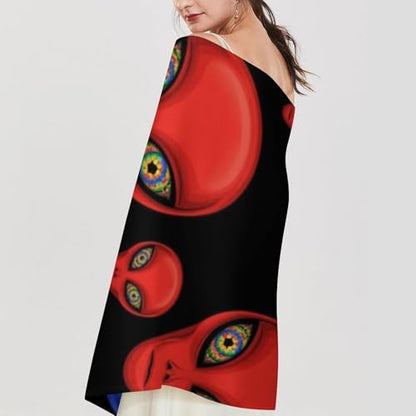 Ladies Warm Autumn Scarf Pashmina Wraps Shawl Winter Cozy - color: Picture (380)