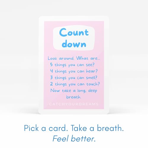 Dogs Against Anxiety Cards — 50 Anxiety Relief Cards | CBT & Mindfulness Exercises | Calming Gift for Women, Dog Lovers & Kids - style: Dogs Against Anxiety