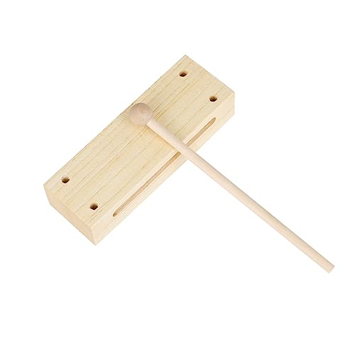 Rhythm Block Boys and Girls Musical Toy Dual-tone Drum for Boys and Girls Music Teaching Supply