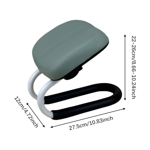 Adjustable Meditation Bench Ergonomic Kneeling Stool for Prayer - color: Blue B