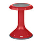ECR4Kids ACE Active Core Engagement Wobble Stool, 18-Inch Seat Height, Flexible Seating, Red - color: Red