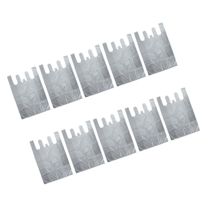 SOLUSTRE 10pcs Large Storage Bags Duffel Bags for Moving Quilt Storage Hooks Heavy Duty Trash for Home