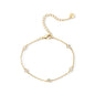 PAVOI 14K Gold Plated Beaded Bracelet for Women | Stackable Gold Bead Bracelet | Adjustable Dainty Gold Jewelry